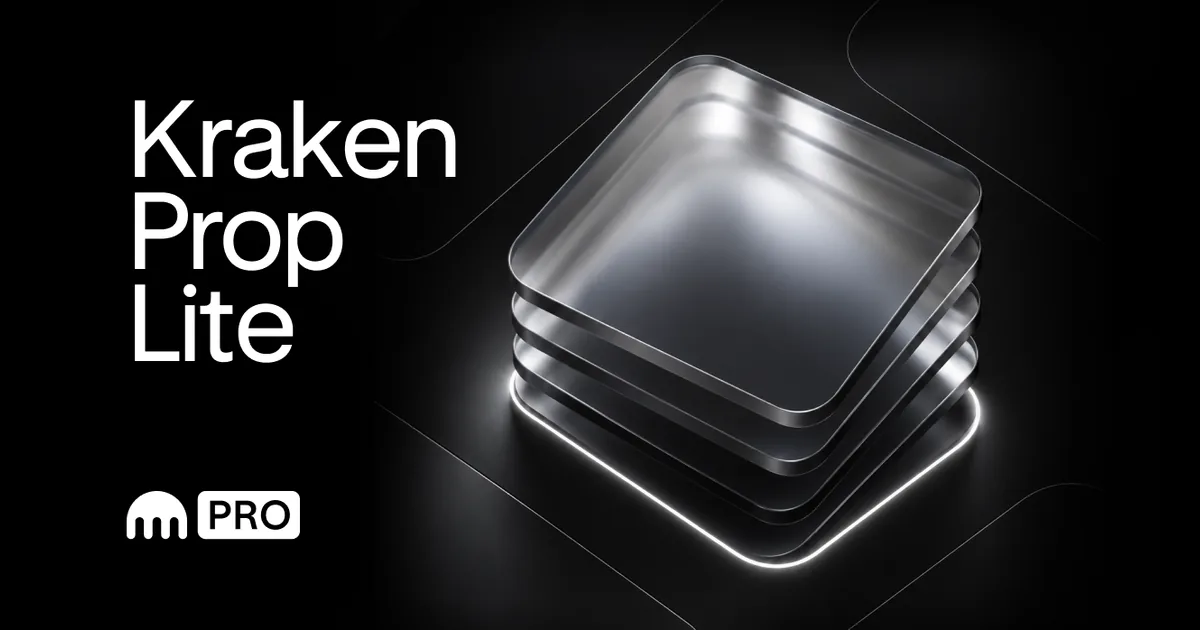 Imagen del artículo para: Kraken Prop Lite: una cuenta de 50.000 dólares por 139 dólares, con un solo límite de pérdidas